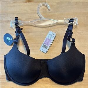 Natori - Liquid Convertible Balconette Push-Up Bra - Black 32D NWT